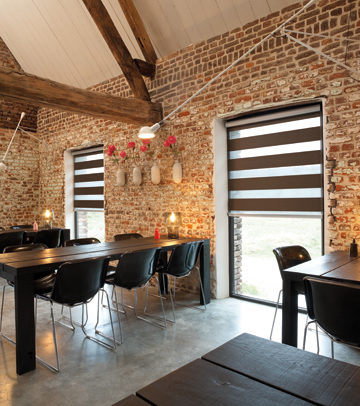 Duo-rolgordijnen als eyecatcher in het interieur - Toppoint