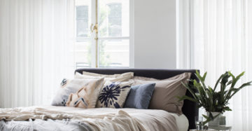 Transparante gordijnen slaapkamer