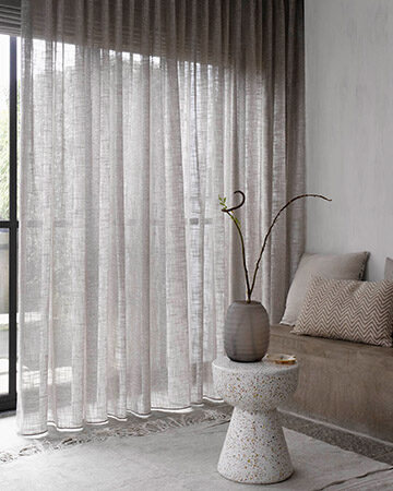 Nieuw huis? Denk eerder aan de raamdecoratie! Toppoint Gordijn Basics Bellisimo