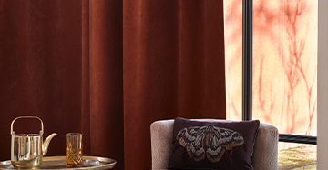 Geluiddempende raamdecoratie - 180206-31888 Toppoint gordijn velours Isola