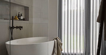 Geluiddempende raamdecoratie - 190306-60996-XL Toppoint Versus gordijn Basics Malene open