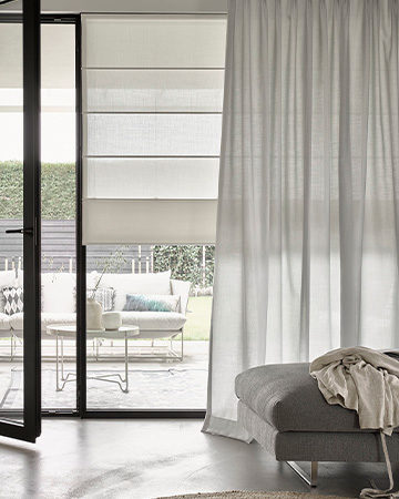 Geluiddempende raamdecoratie - 190306-61036-XL Toppoint No Limits gordijn Sol en No Limits vouwgordijn Radium