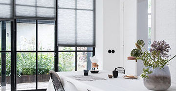 Welke raamdecoratie bij grote ramen? Toppoint raamdecoratie Duette®Shades