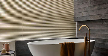 Privacy in de badkamer Toppoint Scala aluminium jaloezie 71162