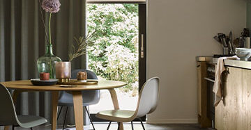 Inspiratie voor in de keuken raamdecoratie bij jouw interieur Toppoint gordijn Hanne wave Rolgordijn 404108