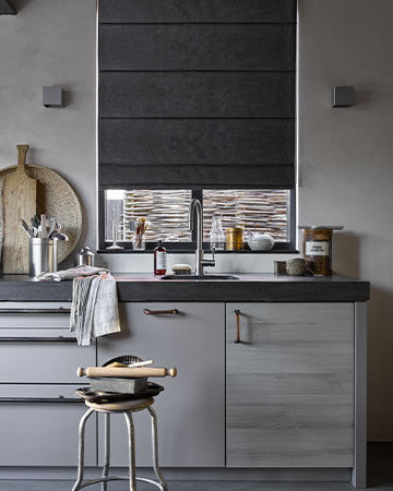 Inspiratie voor in de keuken raamdecoratie bij jouw interieur Topppoint vouwgordijn Sol BO