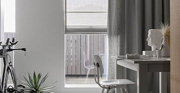 Isolerende raamdecoratie; een warm huis in de winter Toppoint vouwgordijnen Fab gordijn Evisa