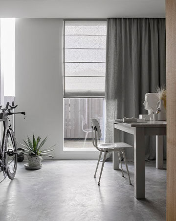 Isolerende raamdecoratie; een warm huis in de winter Toppoint vouwgordijnen Fab gordijn Evisa