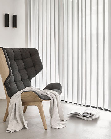 De 2-in-1 oplossing, het Versus® gordijn Toppoint Versus gordijn Basics Florie
