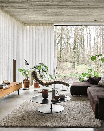 Meer licht in huis op donkere dagen Toppoint gordijn Basics Calidus