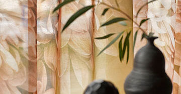 Inspiratie, gordijnen met prints Toppoint gordijn Bloem 2