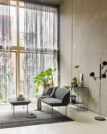 Inspiratie, gordijnen met prints Toppoint gordijn Bloem