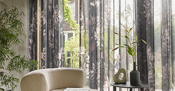 Inspiratie, gordijnen met prints Toppoint gordijn Rosales