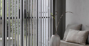 Raamdecoratie voor openslaande deuren_Toppoint stoffen lamellen 89mm 16-1321