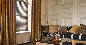 Raamdecoratie in een romantisch interieur 3